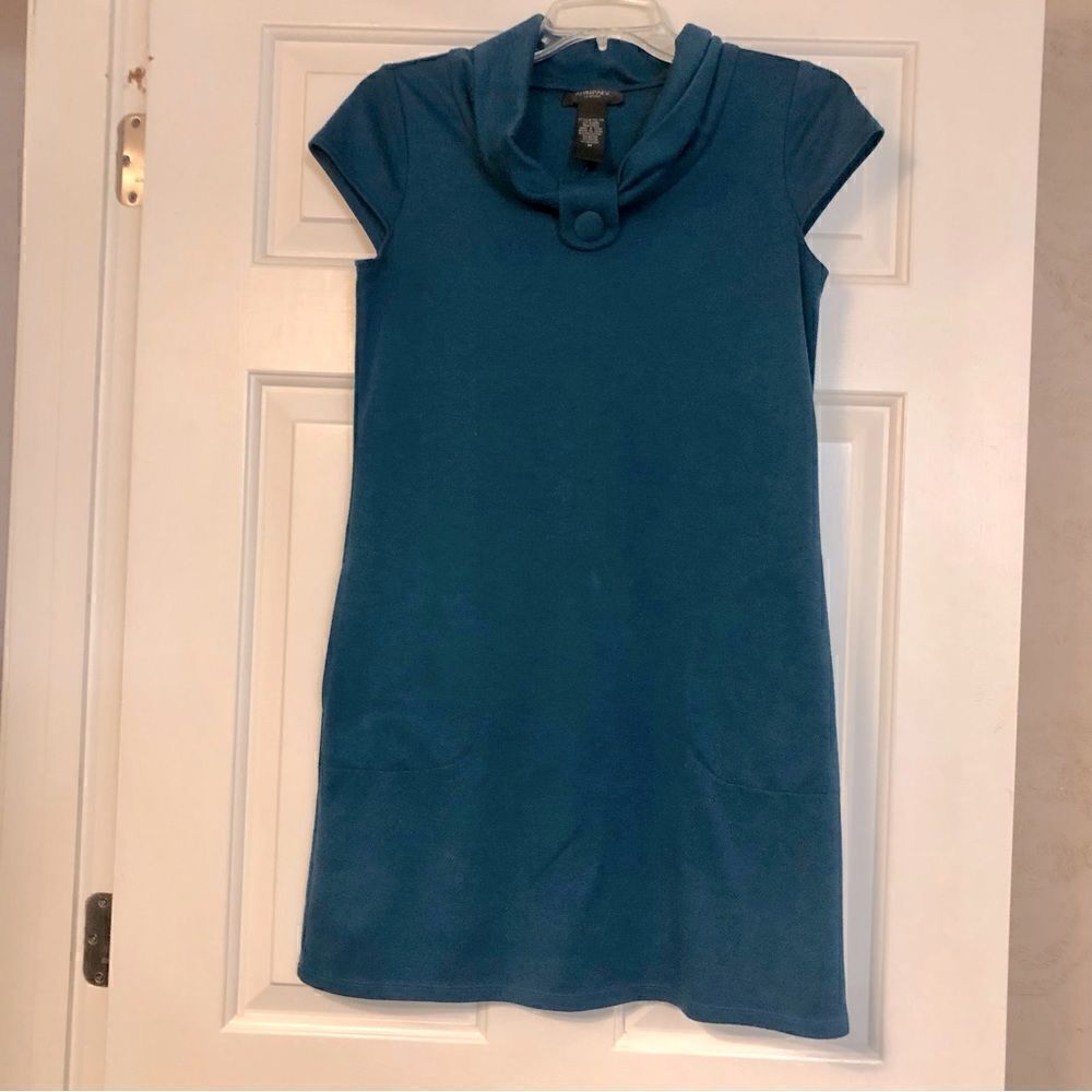Alyn Paige New York Turquoise Midi Women’s Dress Size Medium